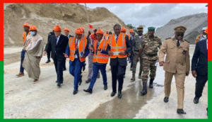 Cameroun Édea Inauguration de la cimenterie Central Africa Cement