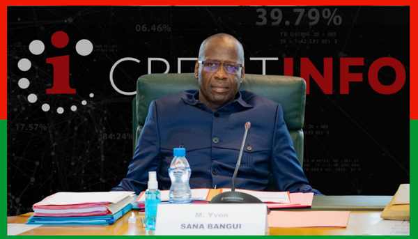 Yvon Sana Bangui inaugure CreditInfo En ZONE CEMAC